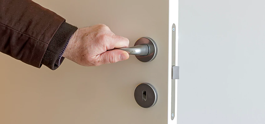 Restroom Locks Privacy Bolt Installation in Carmichael, California